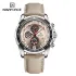 NAVIFORCE NF8020 Men's Luxury Leisure Watch Men's Top Brand Multifunction Sport Men Watch Waterproof Automatic Date Watch Men's - Silver White